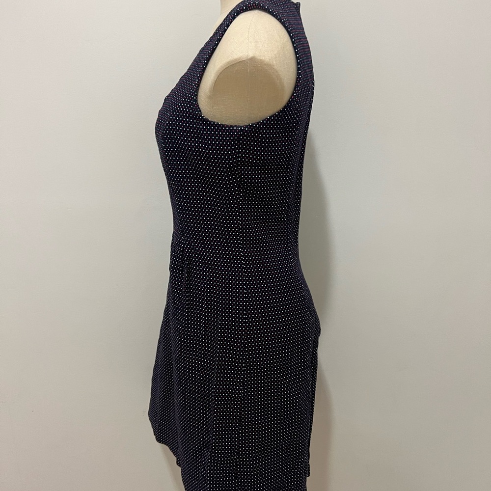 Tommy Hilfiger Navy Mini Dress with Dots - Picture 5 of 8